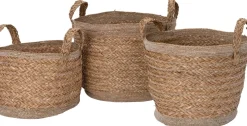 Intratuin opbergmand Olin naturel D 40 H 29 cm