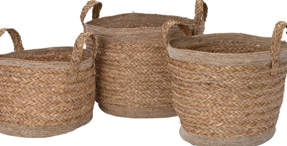 Intratuin opbergmand Olin naturel D 35 H 23 cm