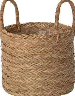 Intratuin opbergmand / plantenmand Senja naturel D 26 H 24 cm