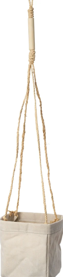 Intratuin opbergmand Raffa beige 12 x 12 x 15 cm