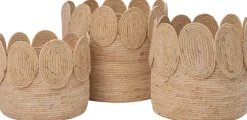 Intratuin opbergmand Reese naturel D 40 H 30 cm