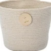 Intratuin opbergmand Roppy beige D 13 H 13 cm
