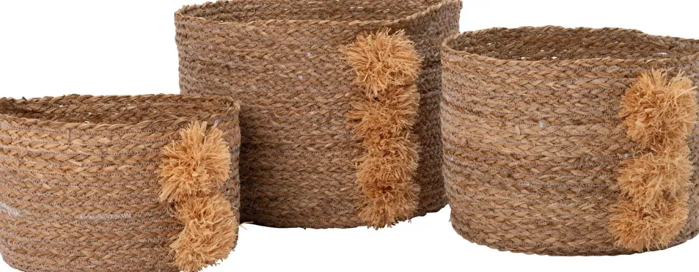 Intratuin opbergmand Sanne naturel D 30 H 20 cm