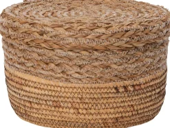 Intratuin opbergmand Vijs naturel D 28 H 18 cm