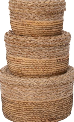 Intratuin opbergmand Vijs naturel D 23 H 15 cm