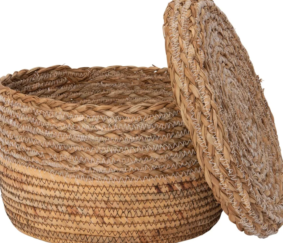 Intratuin opbergmand Vijs naturel D 23 H 15 cm