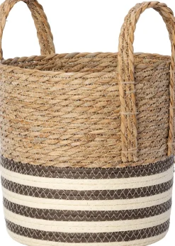 Intratuin opbergmand Wilco naturel / bruin D 28 H 28 cm
