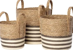 Intratuin opbergmand Wilco naturel / bruin D 23 H 23 cm