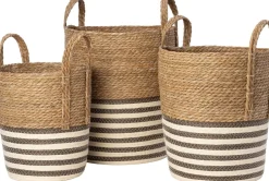 Intratuin opbergmand Yordi naturel / bruin D 40 H 46 cm