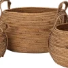 Intratuin opbergmand Zion naturel D 42 H 34 cm