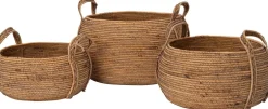 Intratuin opbergmand Zion naturel D 48 H 38 cm