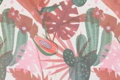 Intratuin placemat Cacti beige 45 x 30 cm