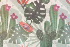 Intratuin placemat Cacti groen 45 x 30 cm