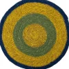 Intratuin placemat Elke groen / geel D 30 cm