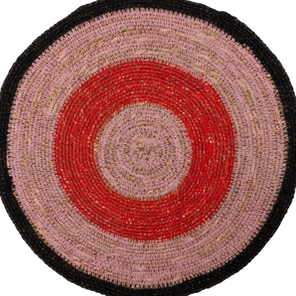 Intratuin placemat Elke rood / roze D 30 cm