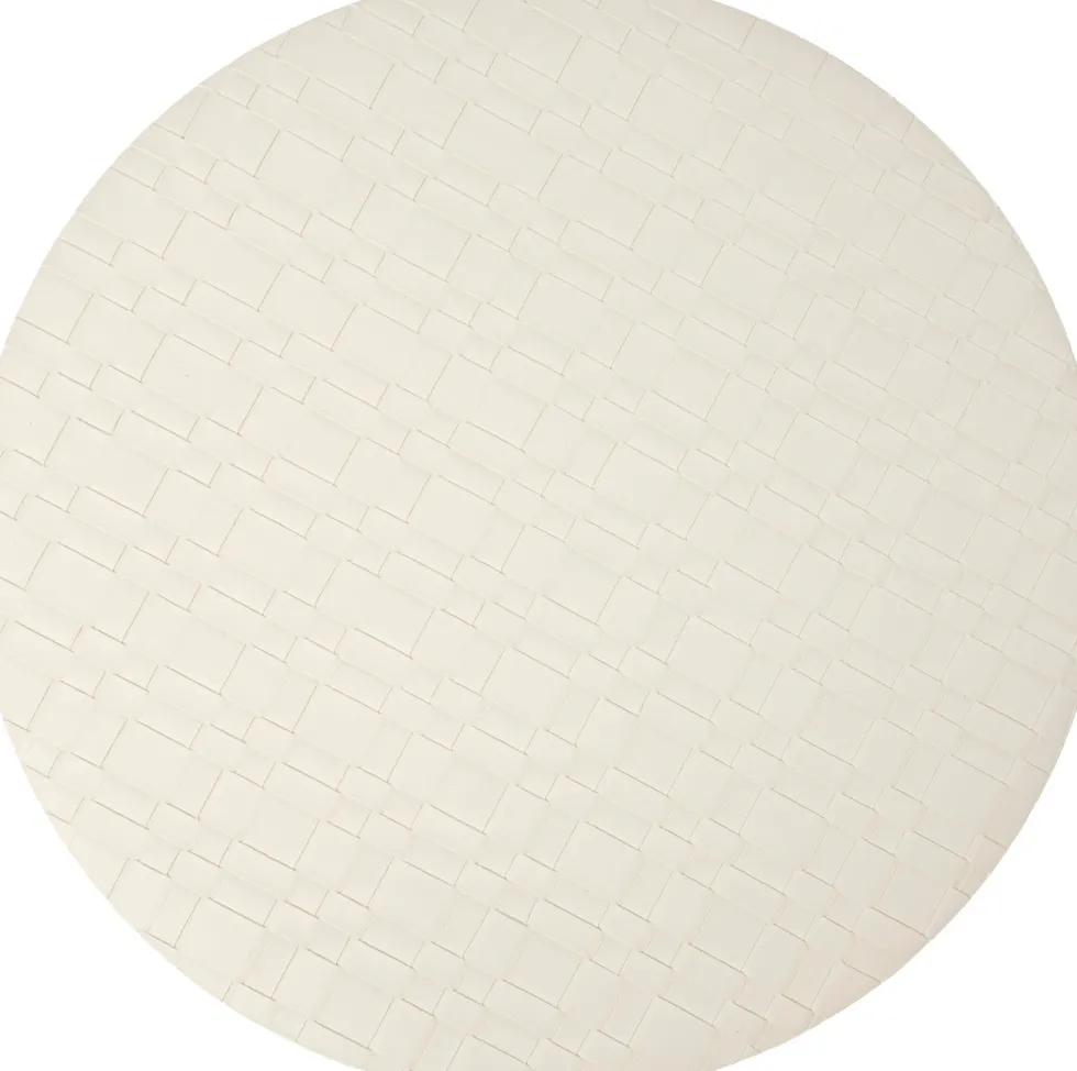 Intratuin placemat Jet gevlochten crème D 38 H 0,18 cm