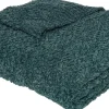 Intratuin plaid Knit blauw 152 x 127 cm