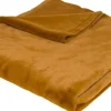 Intratuin plaid Polar geel 160 x 140 cm