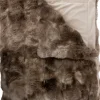 Intratuin plaid Romy bruin 160 x 140 cm