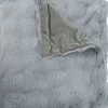 Intratuin plaid Romy grijs 160 x 140 cm