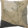 Intratuin sierkussen Fiora beige / grijs 45 x 45 x 5 cm
