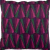 Intratuin sierkussen Heidi paars / groen 45 x 45 cm
