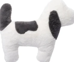 Intratuin sierkussen Hond wit / grijs 40 x 34 cm