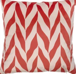 Intratuin sierkussen Kenley oranje / beige 45 x 45 cm