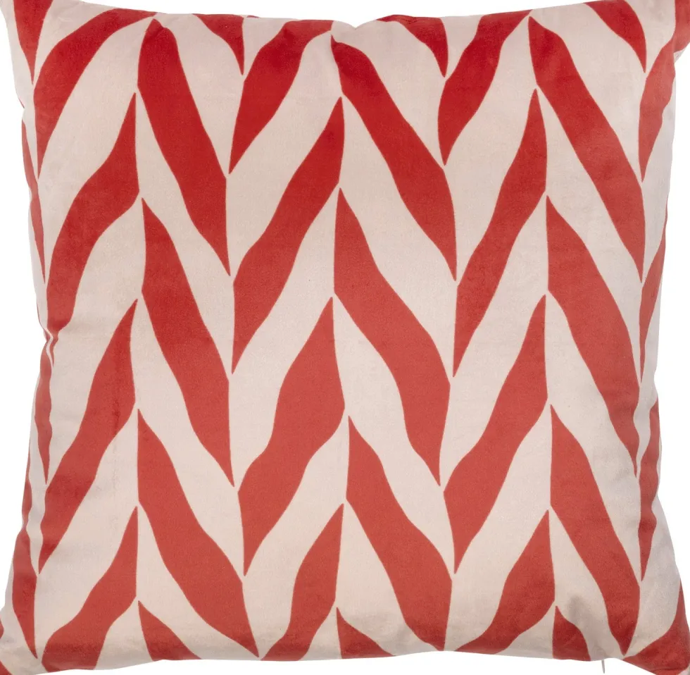 Intratuin sierkussen Kenley oranje / beige 45 x 45 cm