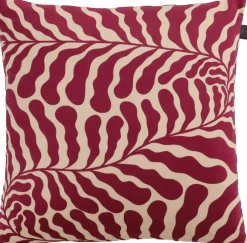 Intratuin sierkussen Loe roze / crème 45 x 45 cm