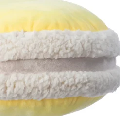 Intratuin sierkussen Macaron geel D 34 cm