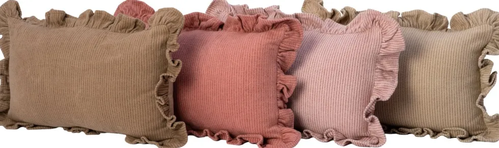 Intratuin sierkussen Manouk roze 30 x 50 cm