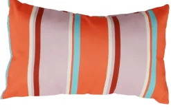 Intratuin sierkussen Mats oranje / blauw / paars 50 x 30 cm