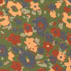 Intratuin sierkussen Mira groen / geel / oranje 45 x 45 cm