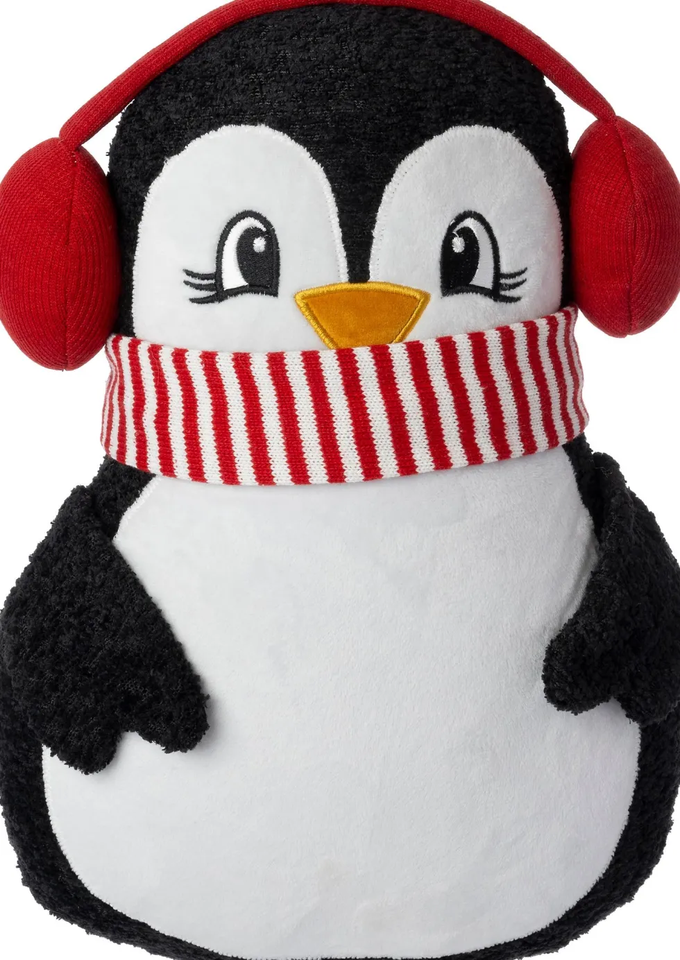Intratuin sierkussen pinguin wit / zwart 51 x 10 x 44 cm