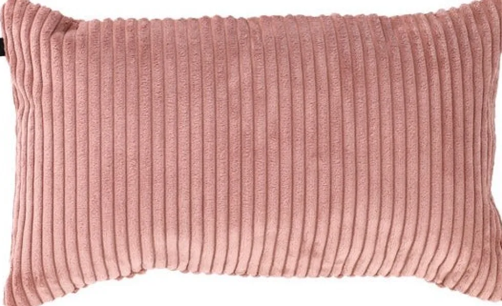 Intratuin sierkussen Rib roze 30 x 50 cm