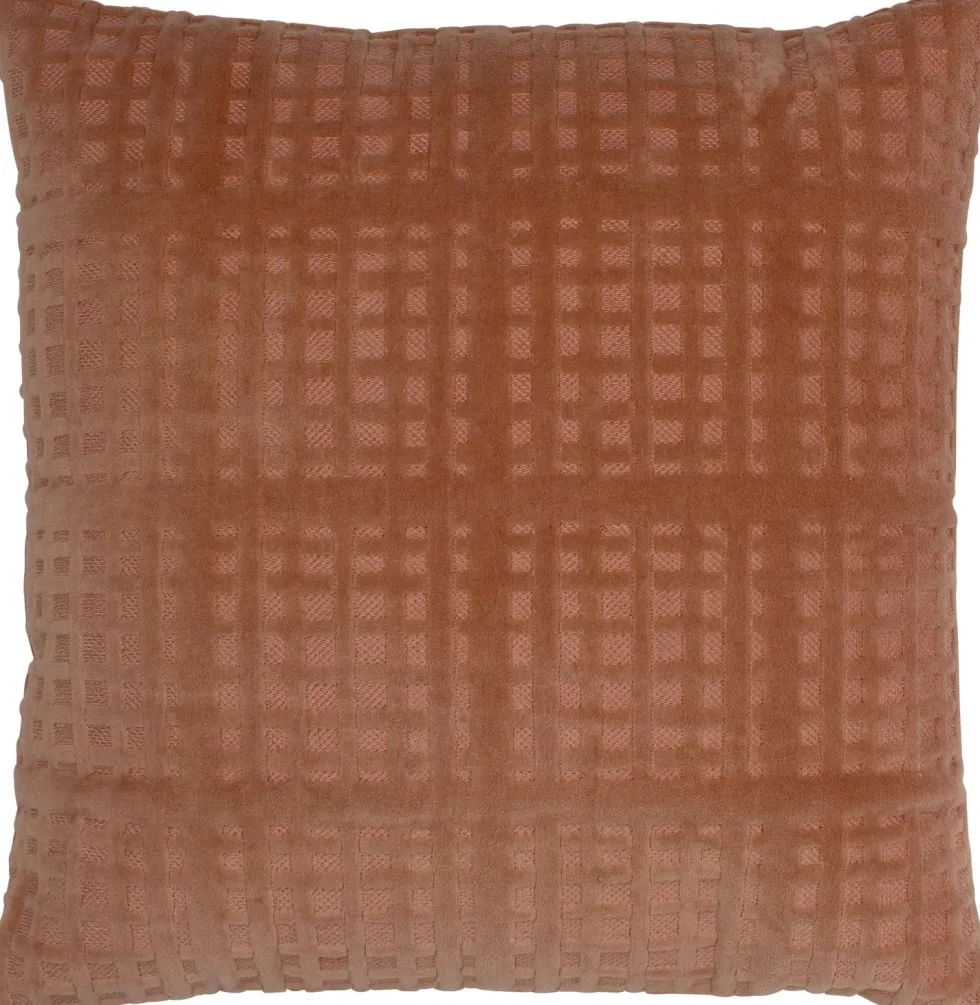 Intratuin sierkussen Tev bruin / oranje 45 x 45 cm