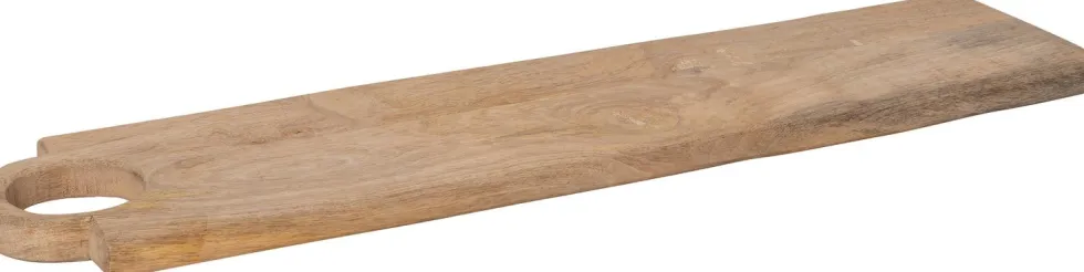 Intratuin snijplank Tornio bruin 63 x 15 x 2 cm