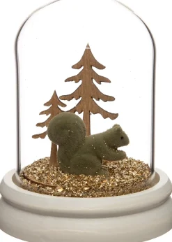 Intratuin stolp eekhoorn groen D 8,5 H 11 cm