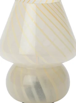 Intratuin tafellamp Daisi geel D 15 H 19 cm