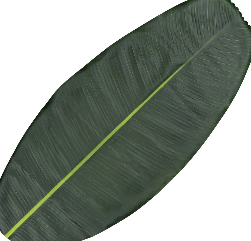 Intratuin tafelloper Blad donkergroen 105 x 46 cm