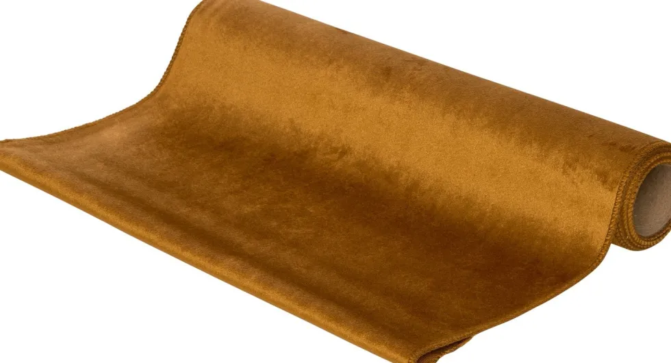 Intratuin tafelloper Chic geel 35 x 200 cm