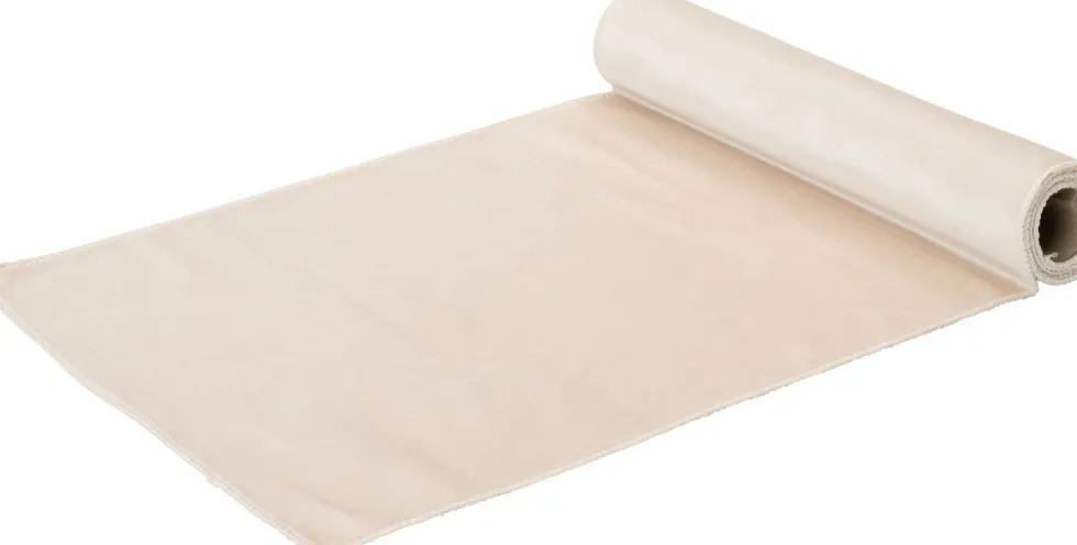 Intratuin tafelloper Dolly effen wit 200 x 35 cm