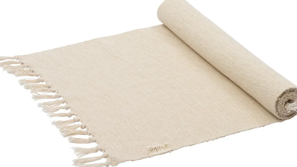 Intratuin tafelloper Olio crème 34 x 135 cm