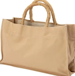 Intratuin tas Baggy beige 46 x 12 x 28 cm