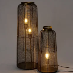 Intratuin vloerlamp Eve koper D 25 H 55 cm
