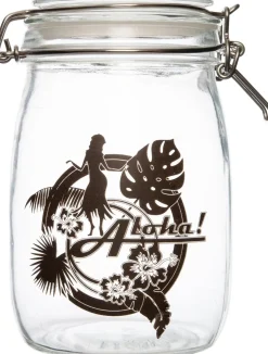 Intratuin voorraadpot Aloha transparant D 12 H 18 cm
