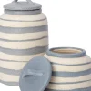 Intratuin voorraadpot Bia blauw / crème D 15 H 14,5 cm