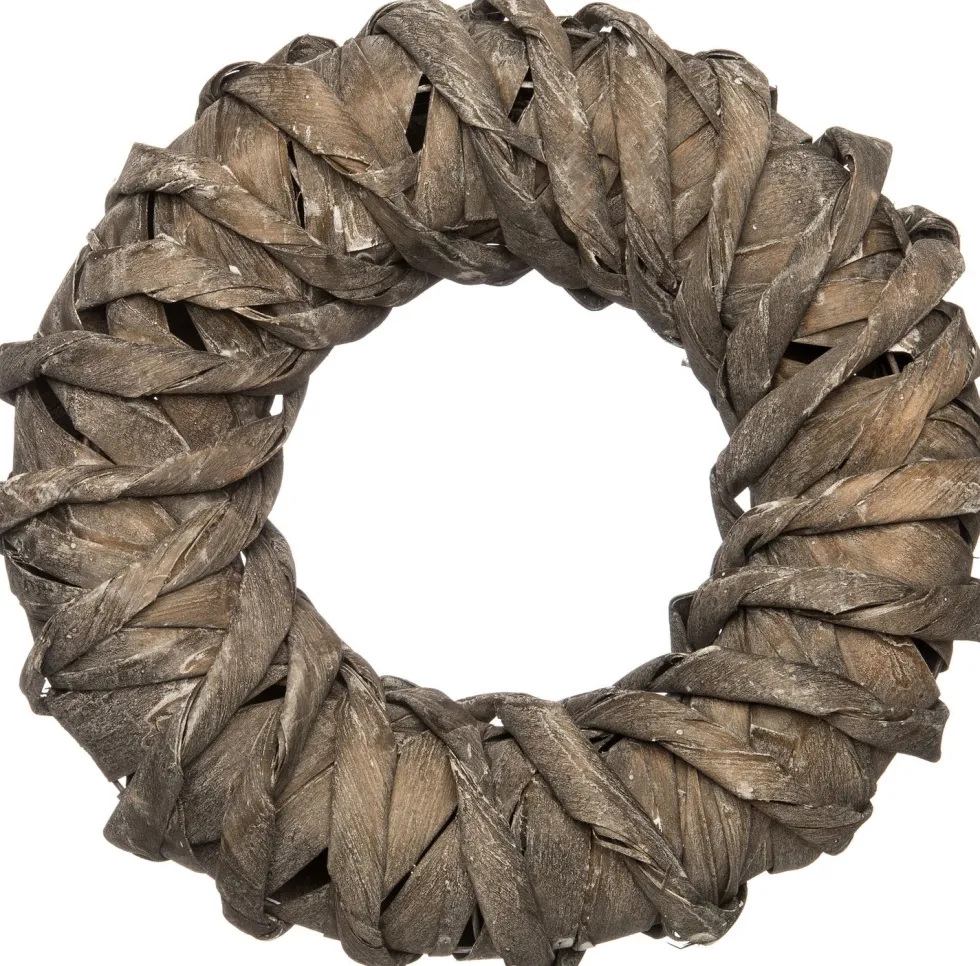 Intratuin wanddecoratie krans naturel / bruin D 40 H 10 cm