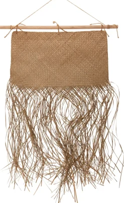 Intratuin wanddecoratie naturel 60 x 1 x 100 cm